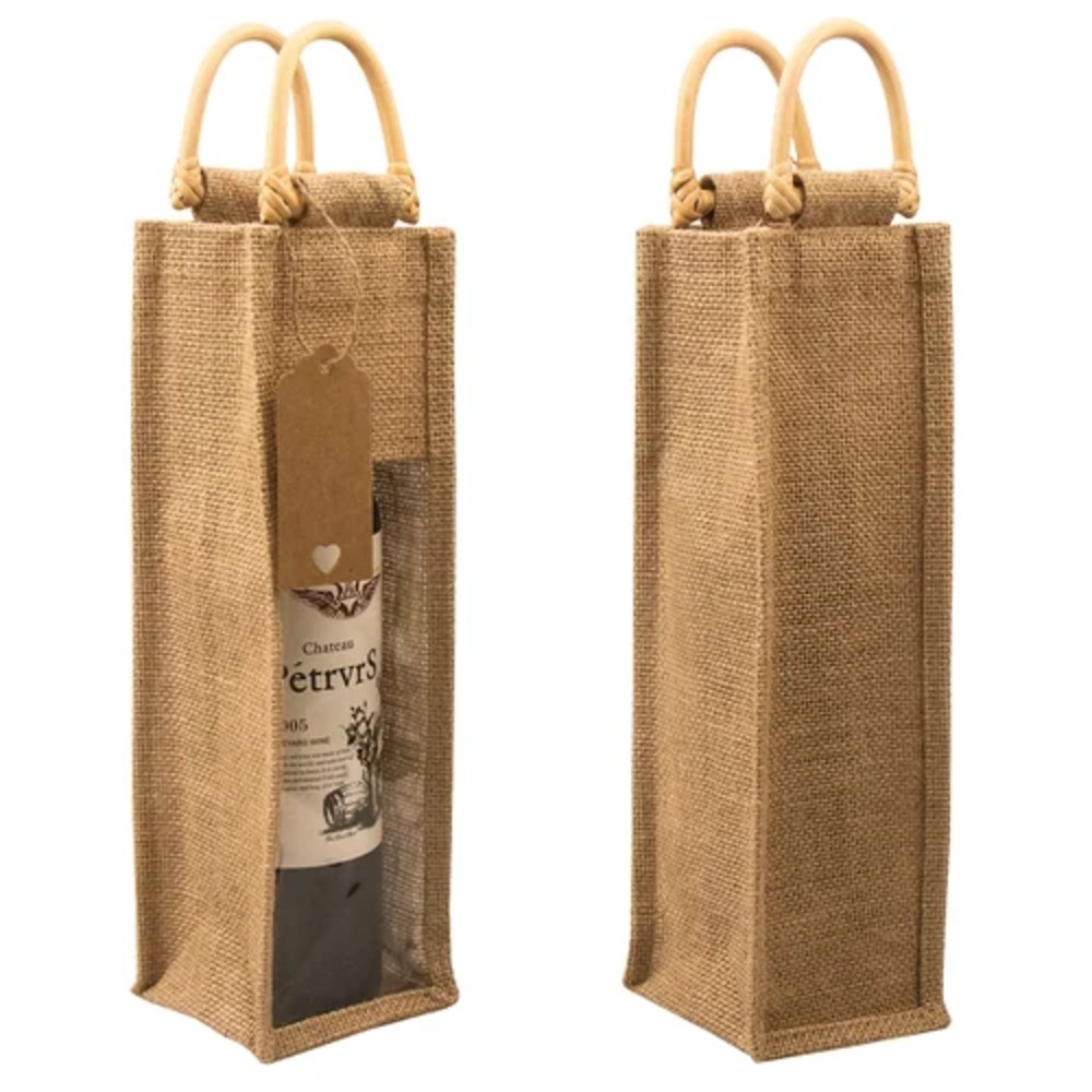 Jute Wine Bags